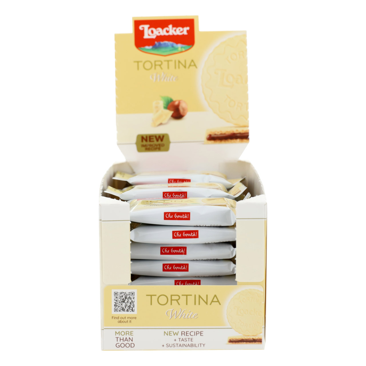 LOACKER TORTINA 21G X 24 X 6 WHITE