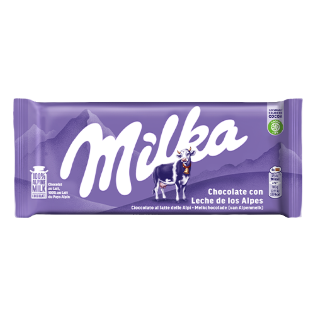 MILKA MILK 90GR