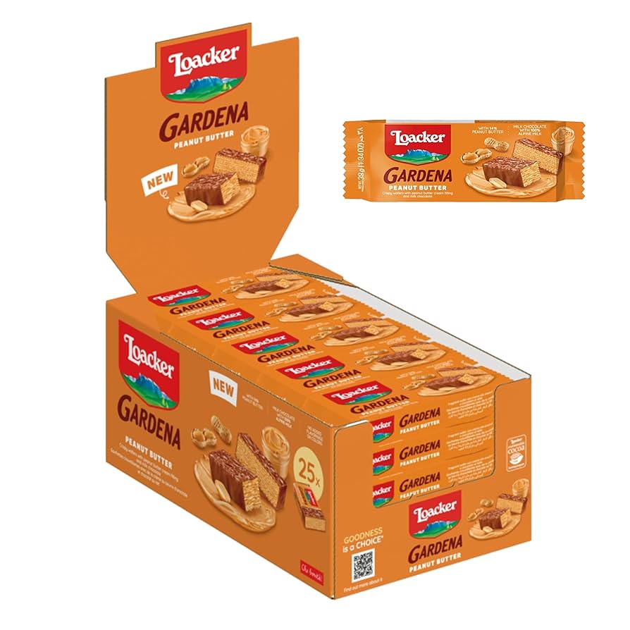 LOACKER GARDENA 38GX25X12 PEANUT BUTTER