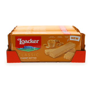 LOACKER CLASSIC 175GX18 PEANUT BUTTER