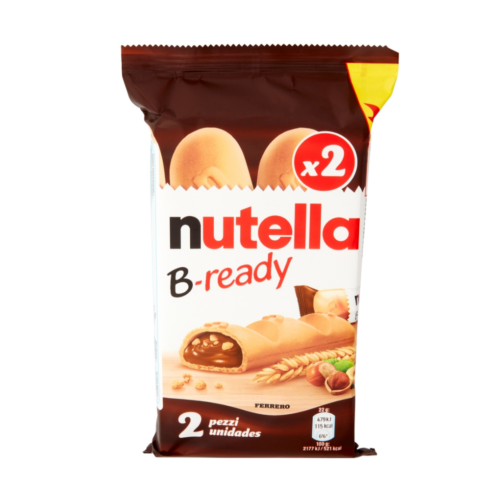 NUTELLA BREADY 44 GR T-2 X 24 PZ
