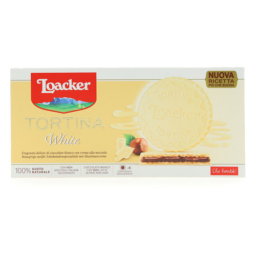 LOACKER TORTINA 21G X 3 X 12 WHITE