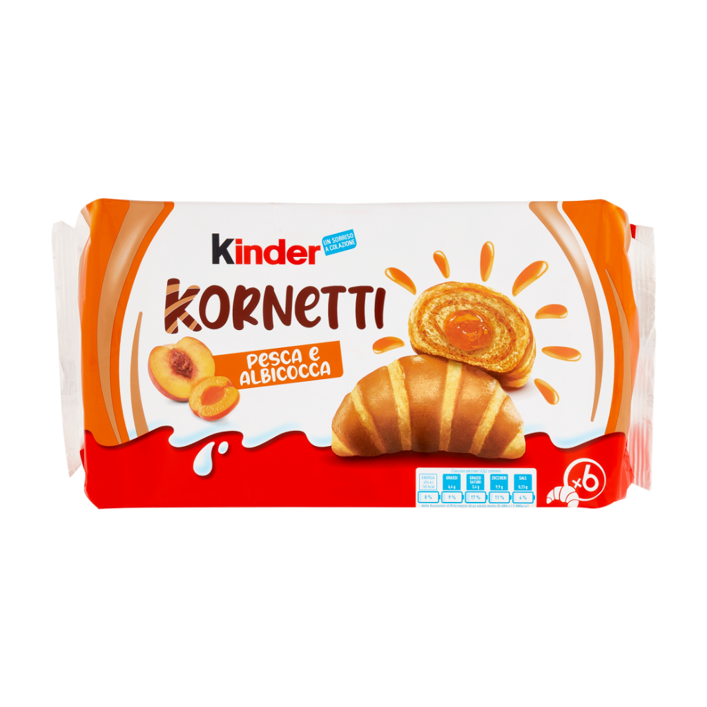 KINDER KORNETTI ALBICOCCA T6