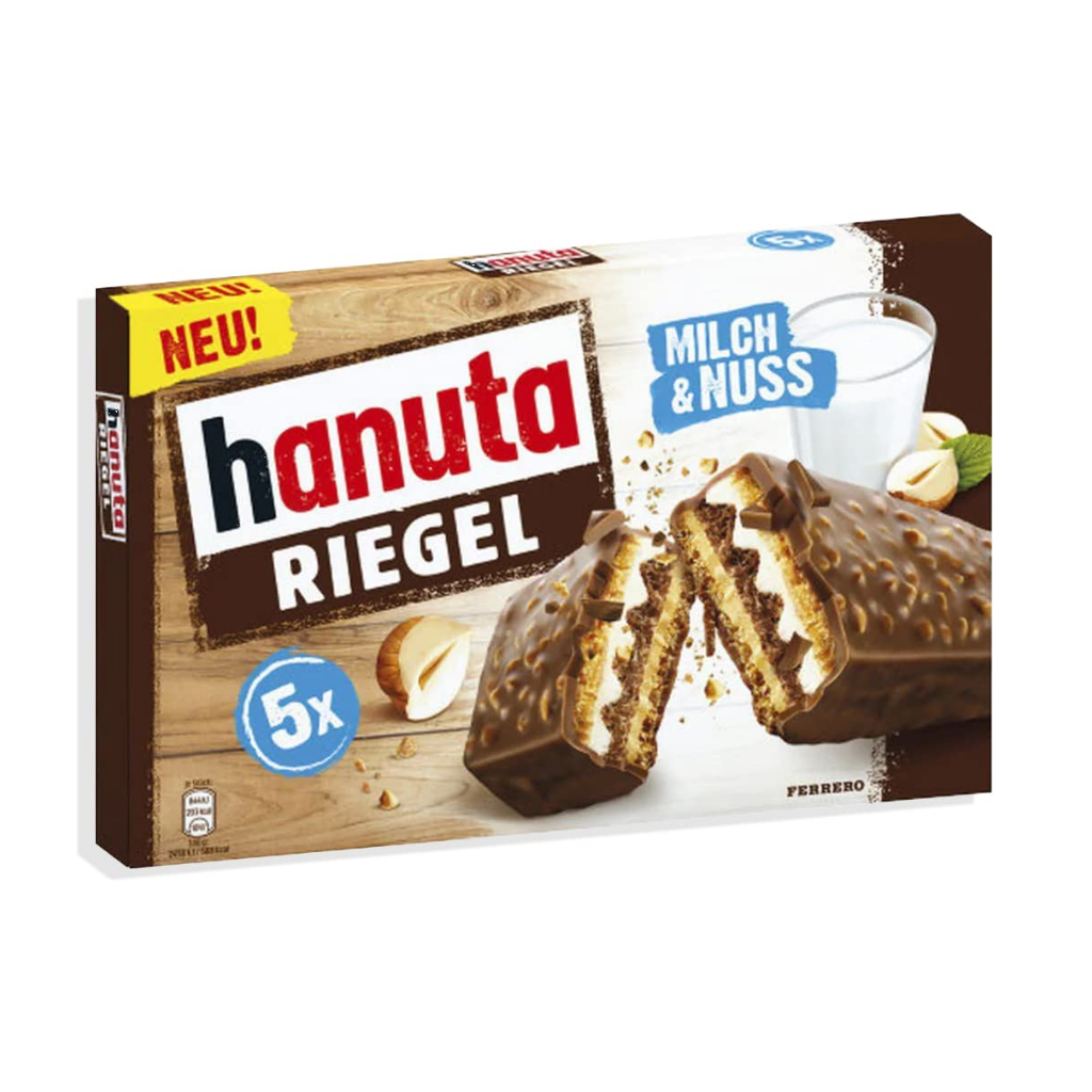 HANUTA RIEGEL FERRERO 5 PZ - CRT 16 PZ