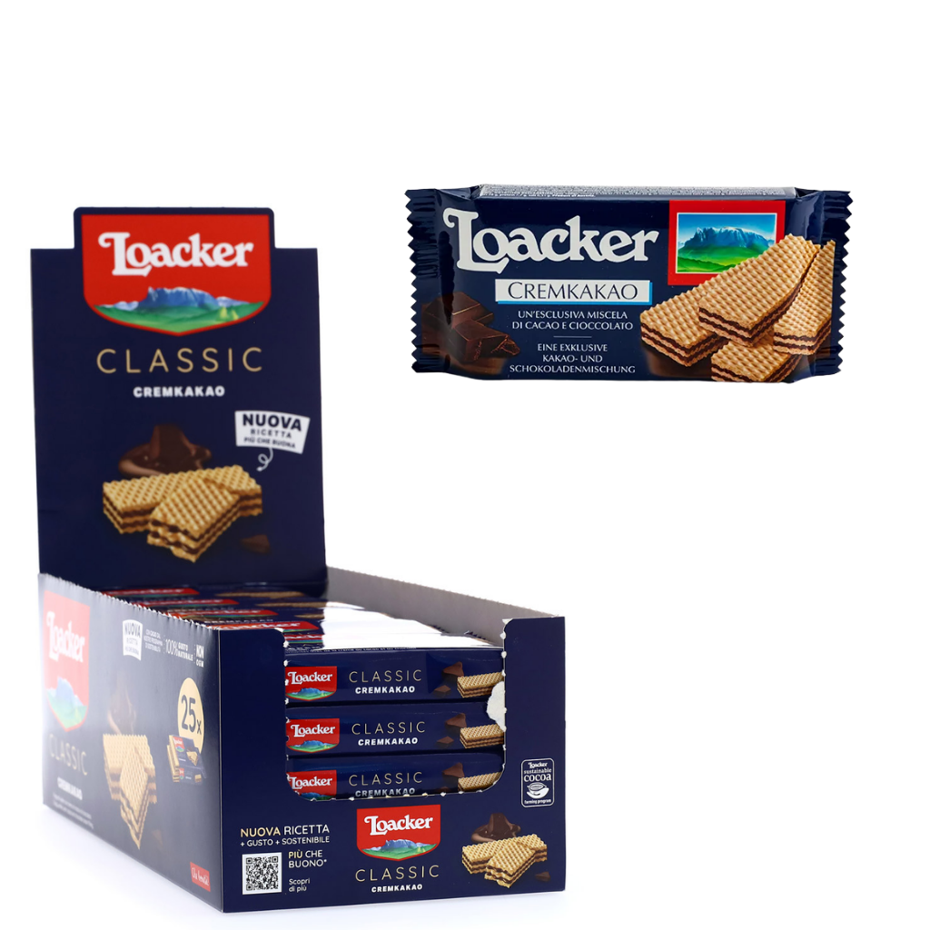 LOACKER CLASSIC 45G X 25 X 12 CREMKAKAO