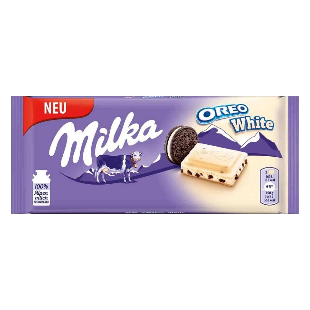 MILKA OREO WHITE 100G