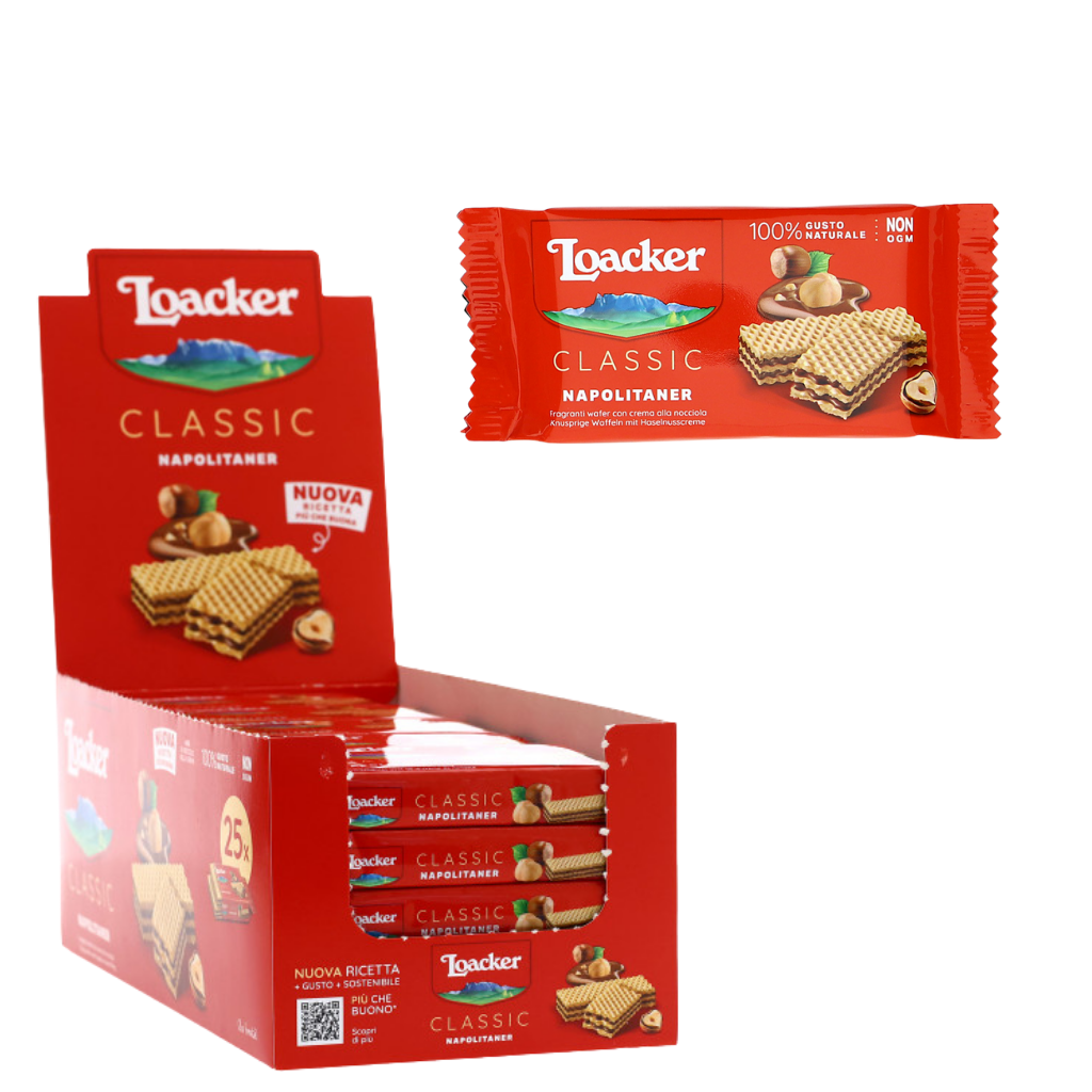 LOACKER CLASSIC 45G X 25 X 12 NAPOLITANER