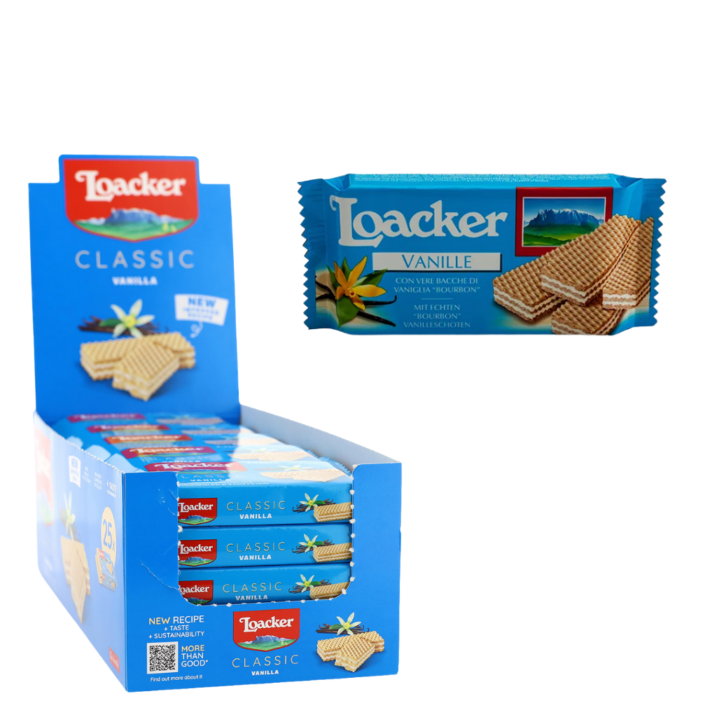 LOACKER CLASSIC 45G X 25 X 12 VANILLE