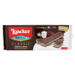 LOACKER CLASSIC 175G X 18 CACAO&MILK