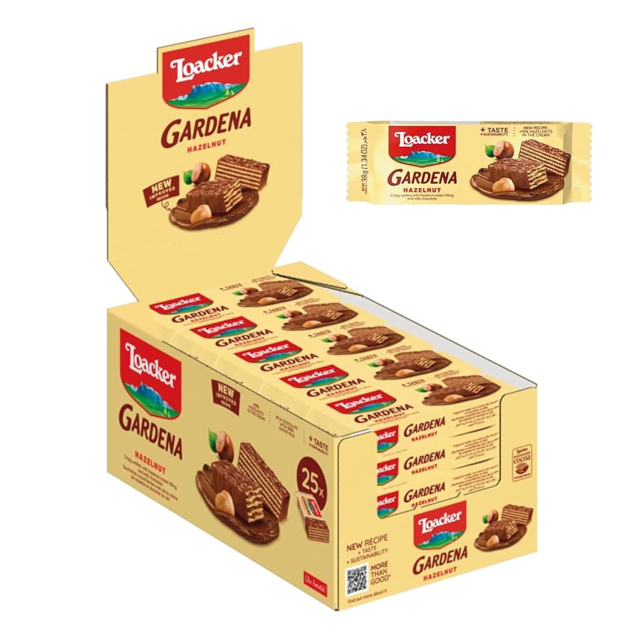LOACKER GARDENA 38G X 25 X 12 HAZELNUT