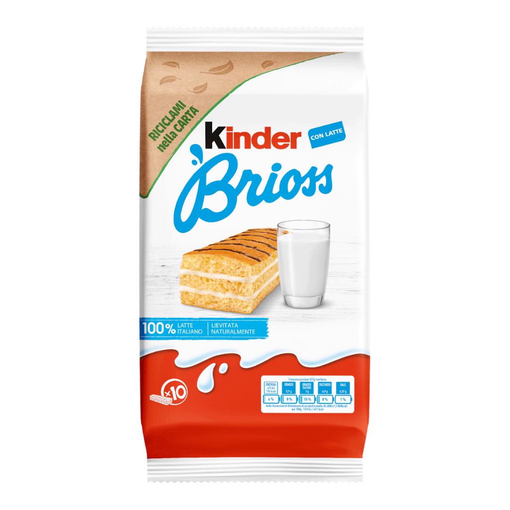 KINDER BRIOSS LATTE T10